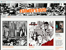 Tablet Screenshot of farmersboulevard.bandcamp.com