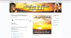Desktop Screenshot of andreaandgerit.bandcamp.com
