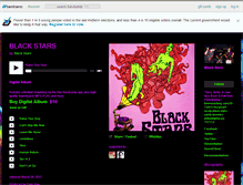 Tablet Screenshot of blckstrs.bandcamp.com