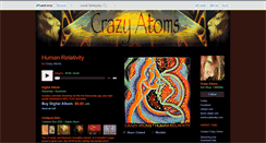 Desktop Screenshot of crazyatoms.bandcamp.com