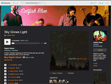 Tablet Screenshot of catfishblue.bandcamp.com