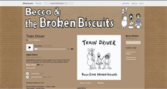 Desktop Screenshot of beccaandthebrokenbiscuits.bandcamp.com
