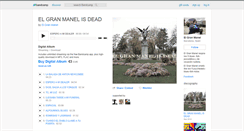 Desktop Screenshot of elgranmanel.bandcamp.com