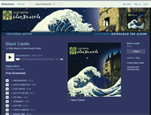 Tablet Screenshot of blackcastle.bandcamp.com