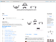 Tablet Screenshot of pinkmonkey.bandcamp.com