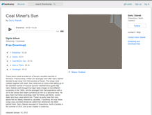 Tablet Screenshot of gerrystanek.bandcamp.com