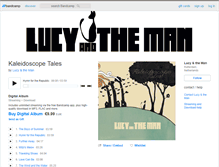 Tablet Screenshot of lucyandtheman.bandcamp.com
