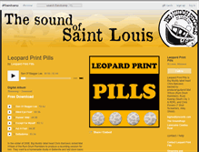 Tablet Screenshot of leopardprintpills.bandcamp.com