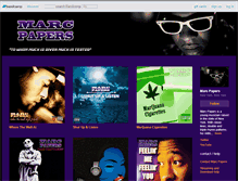 Tablet Screenshot of marcpapers.bandcamp.com