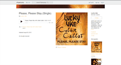 Desktop Screenshot of luckyuke.bandcamp.com