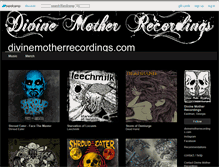 Tablet Screenshot of divinemotherrecordings.bandcamp.com