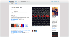 Desktop Screenshot of carolepope.bandcamp.com