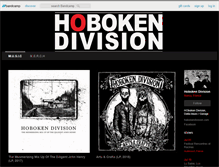 Tablet Screenshot of hobokendivision.bandcamp.com