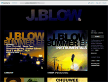 Tablet Screenshot of jblow.bandcamp.com