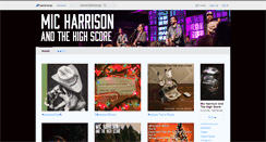 Desktop Screenshot of micharrisonandthehighscore.bandcamp.com