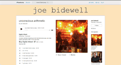 Desktop Screenshot of joebidewell.bandcamp.com