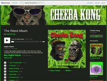 Tablet Screenshot of cheebakong.bandcamp.com