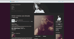 Desktop Screenshot of aniquegranger.bandcamp.com