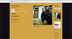Desktop Screenshot of kingcole.bandcamp.com