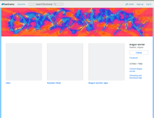 Tablet Screenshot of dragonworrier.bandcamp.com