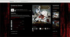 Desktop Screenshot of burningbeneath.bandcamp.com