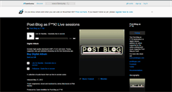 Desktop Screenshot of post-blogasfuck.bandcamp.com