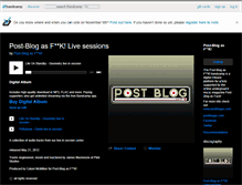 Tablet Screenshot of post-blogasfuck.bandcamp.com