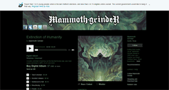 Desktop Screenshot of mammothgrinderband.bandcamp.com