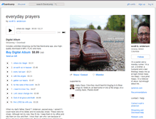 Tablet Screenshot of everydayprayers.bandcamp.com