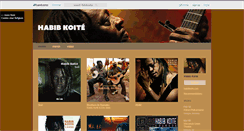 Desktop Screenshot of habibkoite.bandcamp.com