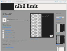 Tablet Screenshot of nihillimit.bandcamp.com