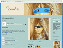 Tablet Screenshot of corita.bandcamp.com