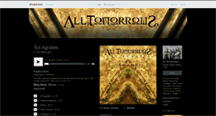 Desktop Screenshot of alltomorrows.bandcamp.com