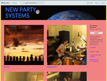 Tablet Screenshot of newpartysystems.bandcamp.com