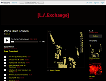 Tablet Screenshot of laex.bandcamp.com