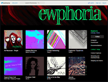 Tablet Screenshot of ewphoria.bandcamp.com