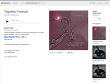 Tablet Screenshot of joostvergoossen.bandcamp.com