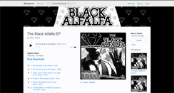 Desktop Screenshot of blackalfalfa.bandcamp.com