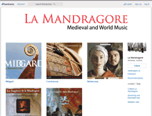 Tablet Screenshot of lamandragore.bandcamp.com