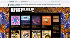 Desktop Screenshot of nomadicwax.bandcamp.com