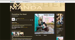 Desktop Screenshot of mandamosher.bandcamp.com