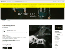 Tablet Screenshot of hondurasband.bandcamp.com