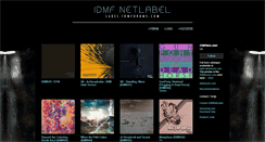 Desktop Screenshot of idmfnetlabel.bandcamp.com