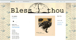 Desktop Screenshot of blessthou.bandcamp.com