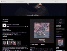 Tablet Screenshot of chrisking.bandcamp.com