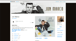 Desktop Screenshot of jonmarco.bandcamp.com