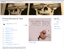 Tablet Screenshot of cratertater.bandcamp.com