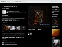 Tablet Screenshot of mountmoon.bandcamp.com