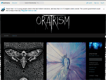 Tablet Screenshot of oratrism.bandcamp.com