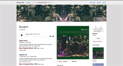 Desktop Screenshot of boyarin.bandcamp.com